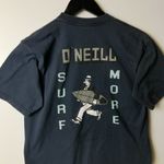 Urban Outfitters O'Neill Surf More T Shirt Blue Medium M Beach Graphic Tee 100% Cotton Solid Logo Photo 13