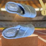 Laura Ashley  Memory Foam Slippers  Blue Size Lg 8-9 Indoor Shoes Photo 1