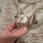 Kate Spade  • GOLD TINSEL STRIPE DRESS Photo 6