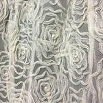 Judith March  embroidered floral soutache strapless cocktail party dress Small Photo 2