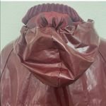 Dondup burgundy hooded rain jacket Size 42 Photo 3