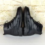 DKNY VTG  Chukka Boots Women 37 6.5 US Black Leather Lace up Made in Italy Y2K Photo 13