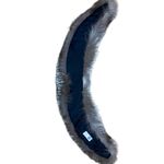 Saga Fox  Shawl Collar Scarf Wrap Stole Silver Fox Fur Photo 7