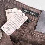 Versona  Modern Flare Brown Wash Boho Western Jeans Photo 3