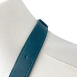 Fawn Design The Quilted Clutch Teal Matte Vegan Leather Crossbody Purse Photo 11