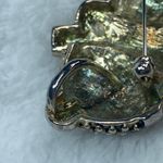 Snowman Winter Christmas Holiday Jewelry Brooch Pendant Scarf Hat Silver Tone Photo 9