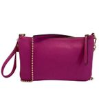 Jessica Simpson Patsy Clutch Crossbody Bag in Pink with Gold Studs, New with Tag Photo 4