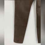 Catherine Malandrino NWOT  Faux Suede Super Soft Mushroom Brown Pants Size Medium Photo 4