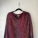 Westport 1962 Westport Women's M Multicolor Marled V Neck Knit Sweater Tunic Top Boho Artsy Photo 1