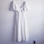Baltic Born  Indie Back Tie Dress White Midi New Without Tags Photo 2