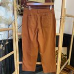 A New Day Rust Brown Straight Leg Ankle Pants Sz 10 ππ Photo 4