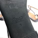 Badgley Mischka Jewel Osome Purple Silver Rhinestone Open-Toe Strappy Sandals 9 Photo 5