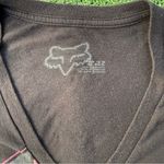 Fox Racing Black and Pink Graphic Motocross v neck Tee Size XL Photo 2