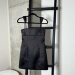 Alexander Wang  Black Diamanté Charm Mini Sport Dress Photo 3