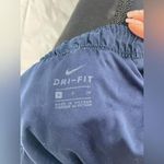 Nike Dri Fit woman's shorts size small navy blue Photo 2