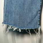 CAbi Jeans High Straight Crop Frayed Hem Light Wash 5309 Denim Women's Size 6 Photo 2