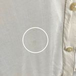 Urban Outfitters  Blouse White Semi-Sheer Long Sleeve FLAWS Size Medium Women Top Photo 9