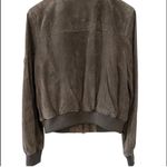 Loft Ann Taylor  Brown Leather Jacket for Women, Size Medium. Photo 3