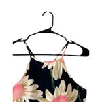 Day & Night Navy Blue Floral Sleeveless Crisscross Back Cocktail Dress Women Med Photo 3