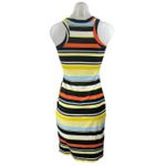 No Boundaries  Multicolor Striped Sleeveless Rib Knit Mini Sweater Tank Dress S Photo 1