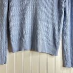 Brooks Brothers  women V-Neck Sweater - Soft Blue 70% SILK
30% CASHIMERE Photo 7