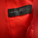 NWOT United Wood Cherry Red Karlie Eyelet Lace Ruffle Tank Floral Mini Dress Sz6 Size 6 Photo 8