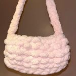 Pink Fluffy Crochet Bag Photo 0