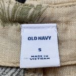 Old Navy NWT Sleeveless Camisole Linen Blend Safari Design Button Front Women S  Photo 8