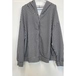 Curvzy Black/White 2 Pcs Set Long Sleeve Top and Pants Photo 3