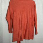 Loft Outlet Salmon Crewneck Knit Knot Bottom Blouse Top Shirt Size Small Photo 1
