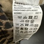 ALL SAINTS Finch Camo Leopard Camouflage Green Jacket Size M Photo 12