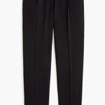 J.Crew  Pleated Trouser Womens Size 12 Black NWT NEW Retail $ 118 Photo 0
