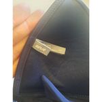 Aerie size S Perky Triangle Bikini Top Navy Blue Photo 2