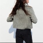 ZARA JEWEL BUTTON TEXTURED JACKET Photo 5