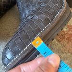 Donald J. Pliner Dark Brown Leather Slip Photo 8