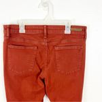 Articles of Society  Sarah Burnt Orange Release Frayed Hem Skinny Jeans, Size 30 Photo 8