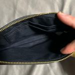 Coach Corner Zip Wristlet in Navy Garden Plaid Print Photo 3