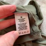 Aeropostale Tank Top Women's Size Medium Green Seriously Soft Cropped Cami Cowl Photo 3