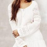 Love Shack Fancy NWT popover crochet white top Photo 1