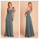 Birdy Grey Birdy‎ Grey NWT Alex Bridesmaid Dress Size M Sea Glass Sleeveless Crepe Formal Photo 1