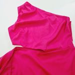 superdown Crystal Mini Dress in Hot Pink Small Photo 4