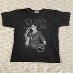 Free People Daydreamer Black White Elvis x Sun Records Merch Oversized T-Shirt Sz M Photo 11