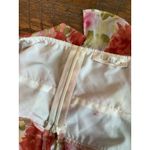 Illa Illa  Floral Ruffle V Neck Crop Top Women's Size M Photo 4