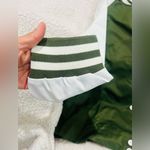 Hunter Target Olive Green White Varsity Swing Jacket Womens Size XL NEW Photo 2