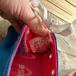 Converse Blue Pink Double Tongue Low Top shoes Photo 7