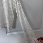 Forever 21 White Lace Long Sleeve Photo 1