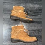 UGG  Gaviota Suede Fringe Tie Boots Size 8 Photo 5
