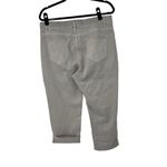 J.Jill Denim Gray High Rise Cropped Jeans Sz 14 Photo 1