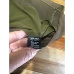 Green Faux Suede Taupe Dress Photo 3