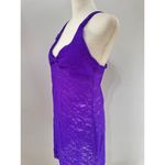 Victoria's Secret  purple lace slip on adjustable strap mini dress Photo 2
